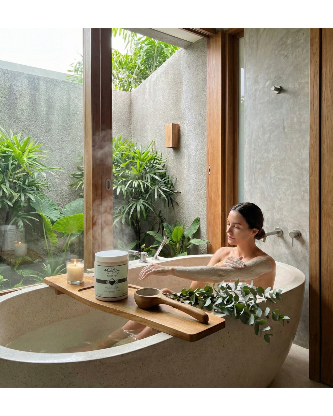 MediClay Peloid Ayak ve Banyo Terapisi – Okaliptüs Özlü Doğal Mineralli Vücut Arındırma (1000 ml)