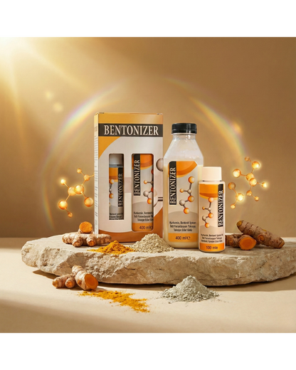 Bentonizer - Kurkumin & Bentonit İçeren Sıvı Takviye Edici Gıda