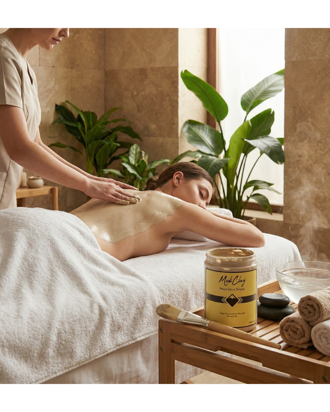 MediClay Peloid Vücut Terapisi – Montmorillonit Mineralli Doğal Arındırıcı Maske (1000 ml)