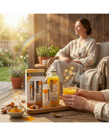 Bentonizer - Kurkumin & Bentonit İçeren Sıvı Takviye Edici Gıda